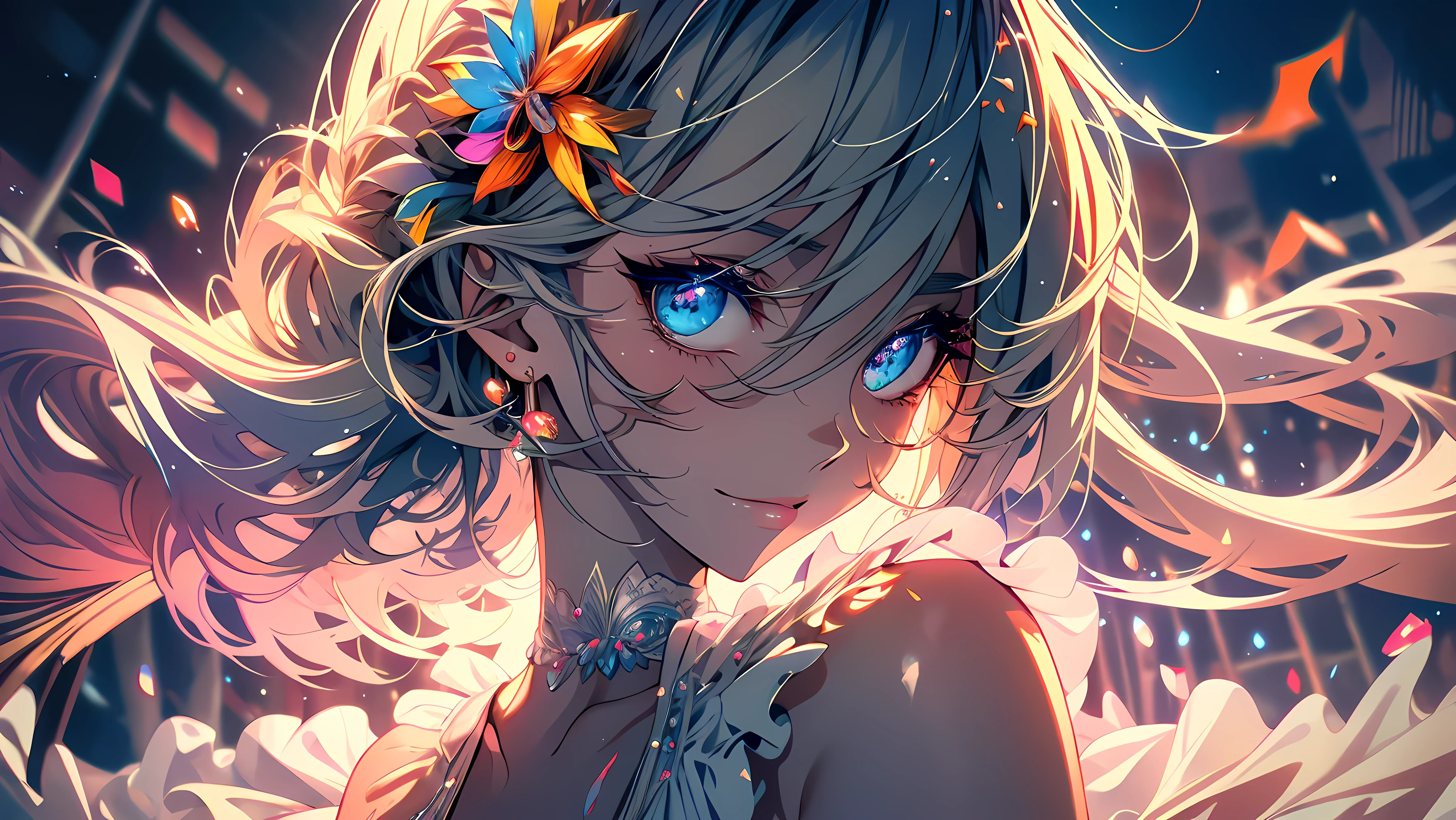 (best quality,4k,8k,highres,masterpiece:1.2),ultra-detailed,realistic:1.37,portrait,colorful,dreamy,hazy,soft lighting,gorgeous girls,feminine beauty,loving embrace,intimate moment,sensual lips,touching eyes,long,flowing hair,subtle makeup,tender skin,bodies intertwined,delicate fingers,passionate energy,artistic painting style,vibrant colors,subdued background,subtle textures,romantic atmosphere