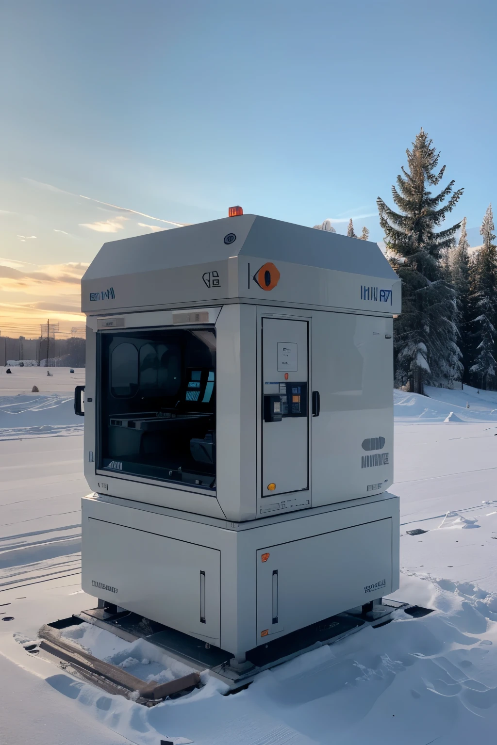 create an mri cnc system photo in landscape format 16:9 hd