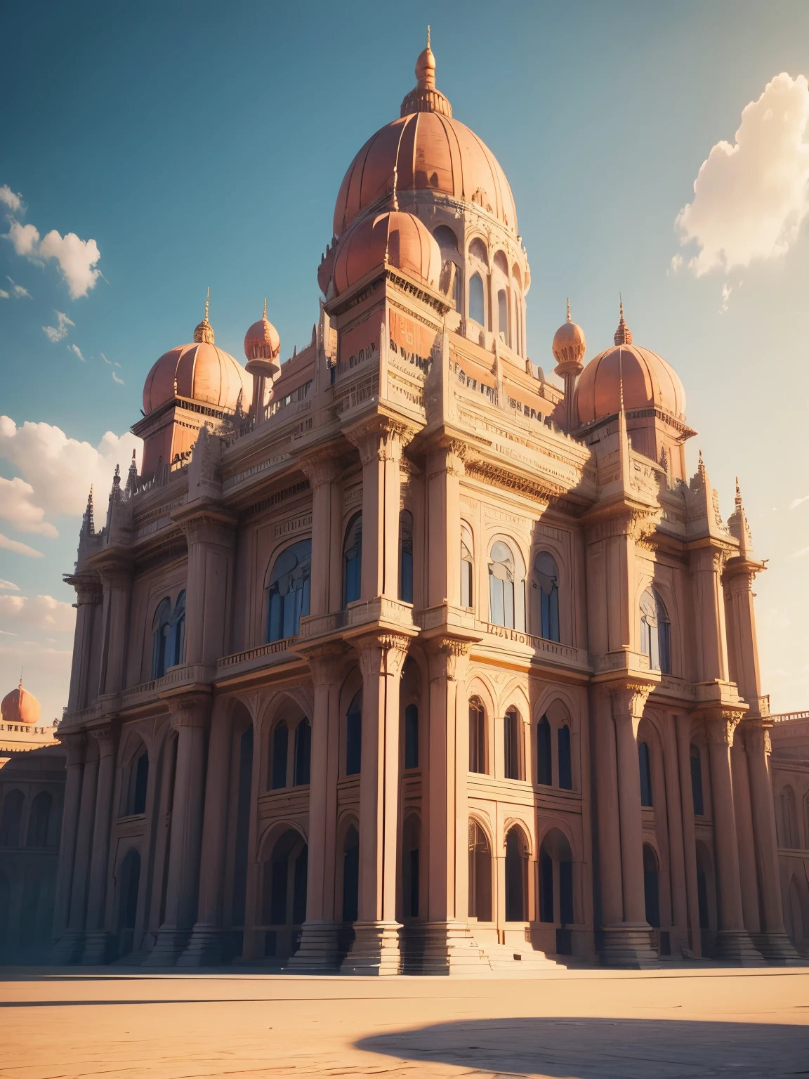 large palace, ultra detailed, high quality, 8k resolution