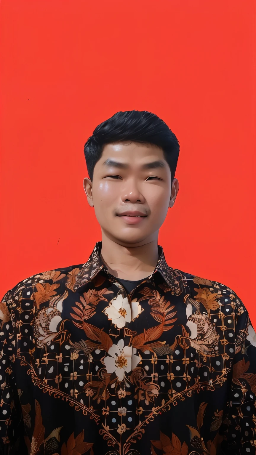 ganti kemejanya menjadi kemeja berwarna putih
