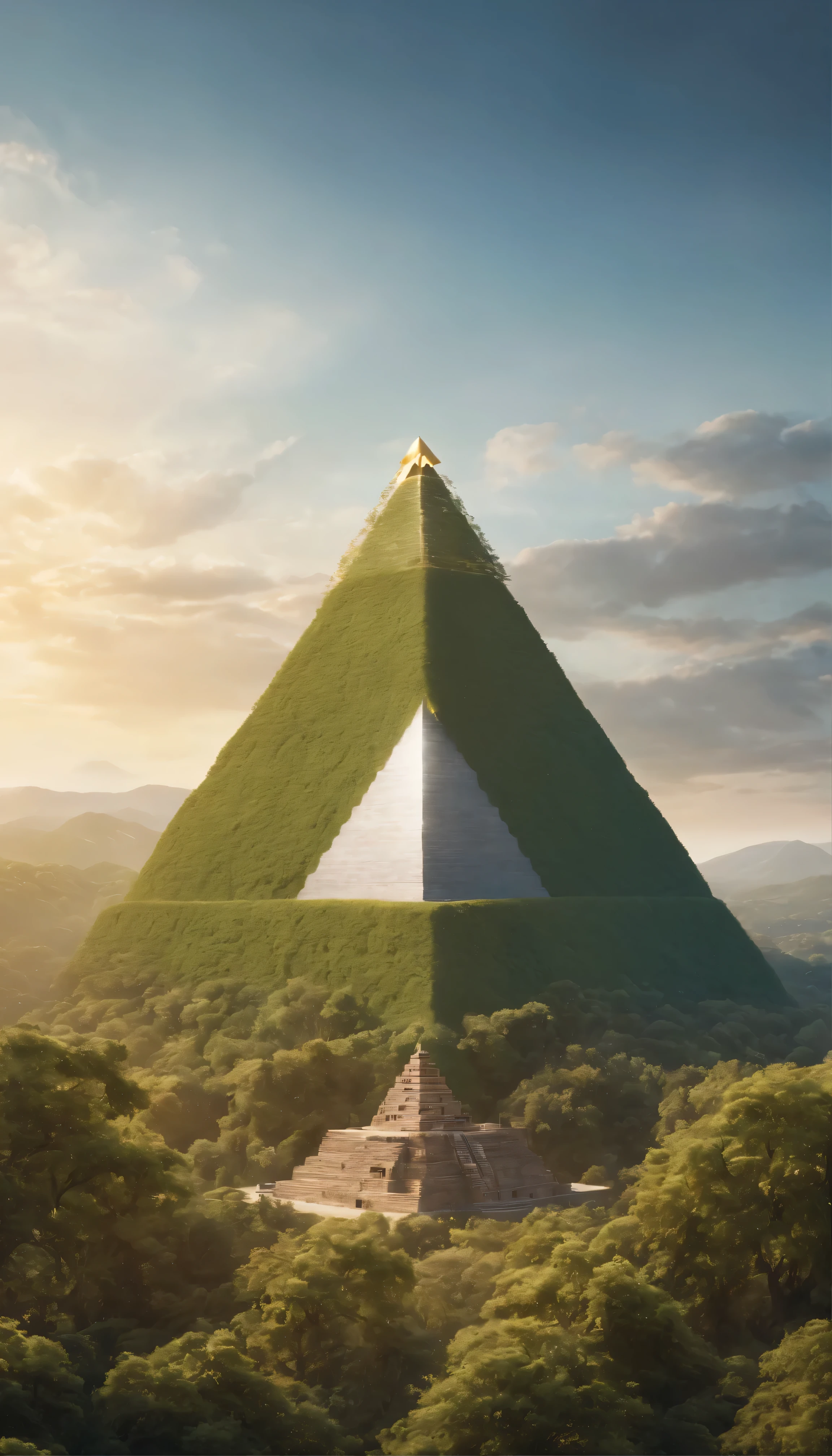 In this captivating depiction、Follows the laws of the universe, Images with the best golden ratio,Inside the pyramid The essence of artificial intelligence is vividly expressed.、Complex symbols and luminous circuits intertwine in harmony.、It displays a striking convergence with a rich and fascinating array of vibrant and captivating colors.。The brilliance of AI digital geometry、Its vibrant palette is perfectly balanced against a captivating backdrop.、It's a visually stunning and thought-provoking masterpiece.。From the sharp edges of the circuits to the dynamic interplay of light and shadow、This piece is made with great attention to detail.、Elevated to the pinnacle of digital illustration、leaves a lasting impression on the viewer。