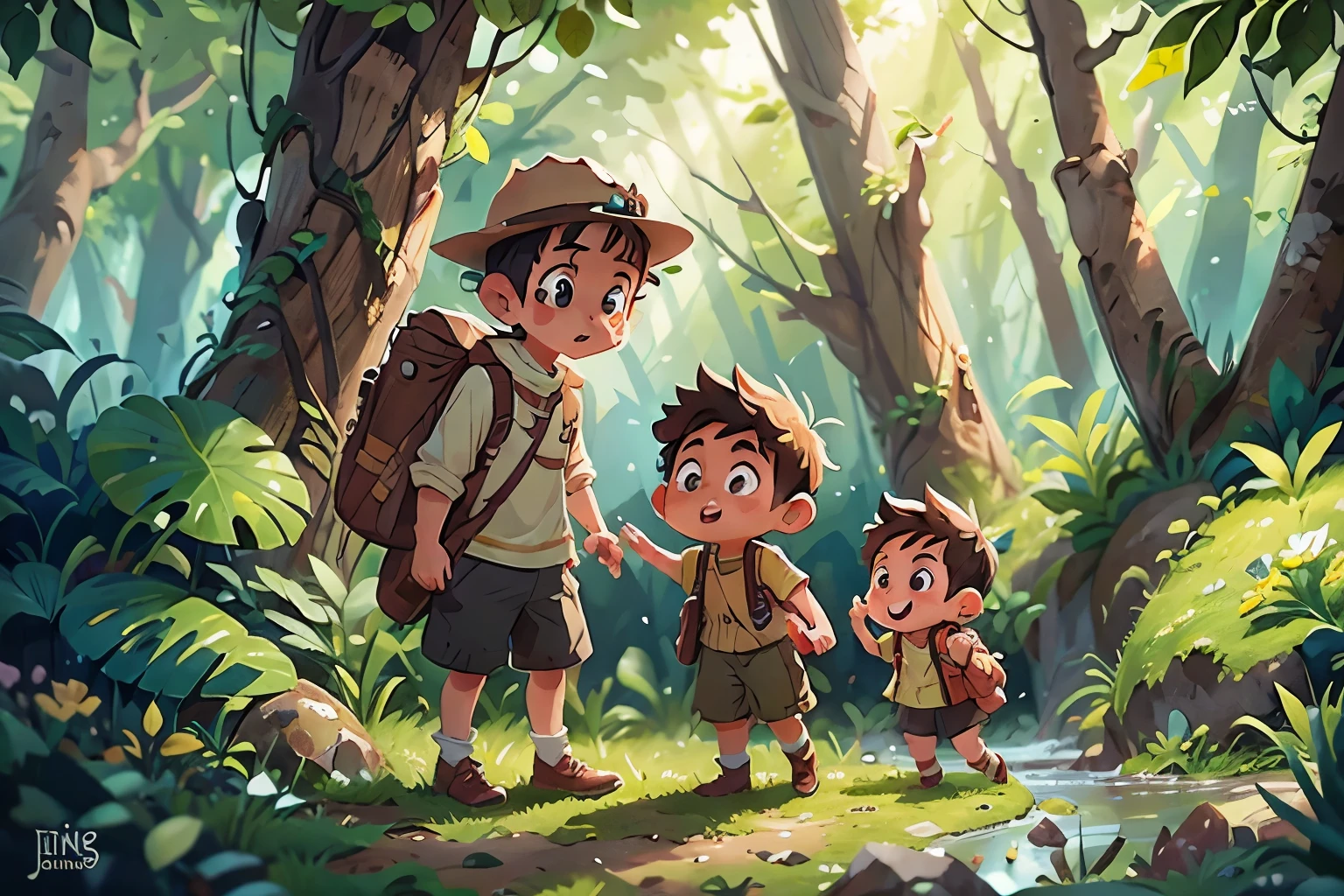 kids junggle adventurer