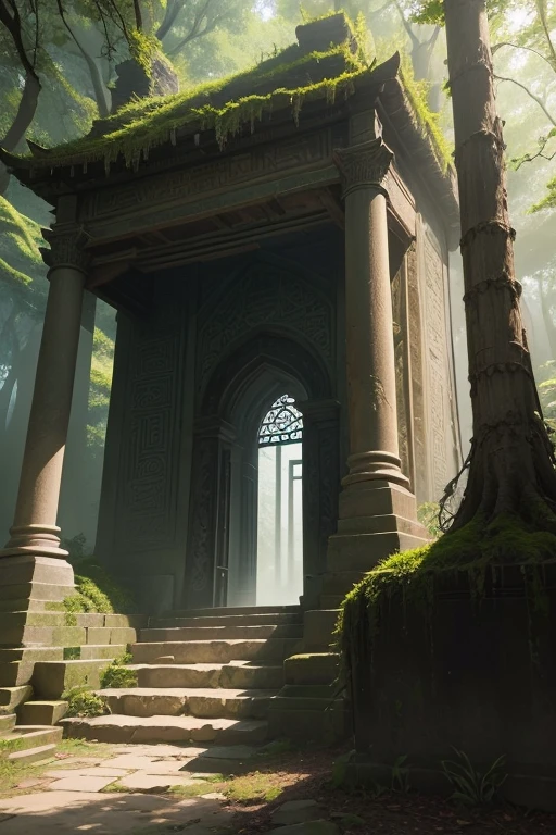 Deep within the depths of an ancient forest, veiled by a dense fog, lies a mysterious Oriental tomb, captivating curious gazes and igniting the boundless imagination of humankind.
This tomb is cloaked in a thick layer of moss, its surface bearing the patina of time, a verdant hue that speaks of ancient wisdom. Towering trees, their branches intertwined, form a verdant canopy overhead, casting long shadows that dance upon the weathered stones. The symphony of chirping insects and rustling leaves blends with the whisper of the wind, weaving an enigmatic tale of secrets hidden within.
The entrance to the tomb is adorned with intricate carvings depicting majestic dragons and phoenixes, symbols deeply embedded in Oriental culture. Time has etched its passage upon the weathered gates, leaving a narrow gap that beckons one into the unknown. Darkness engulfs all, pierced only by a faint sliver of light filtering through the opening, casting an eerie and foreboding ambiance.
Within the tomb lies a labyrinth of dimly lit corridors and hidden chambers. Moss and dust cling to the stone walls, chronicling the passage of countless years. Strange stone statues and ancient murals adorn the passageways, adding to the air of mystery.
Legend whispers that this tomb serves as the final resting place of a mighty emperor, accompanied by a treasure trove of unimaginable riches. Countless adventurers have ventured into its depths, seeking the fabled fortune, yet none have ever returned.
The enigmatic Oriental tomb remains an enigma, a beacon for the curious and adventurous. What secrets lie hidden within its depths? Does the legendary treasure truly exist? These questions continue to tantalize the human spirit, beckoning us to unravel the mysteries that lie concealed within.
