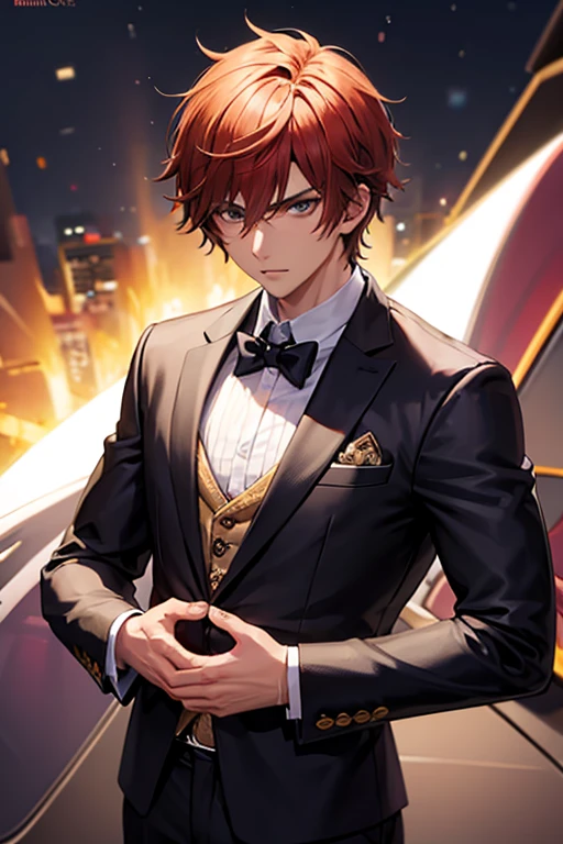 Handsome,male,Glare