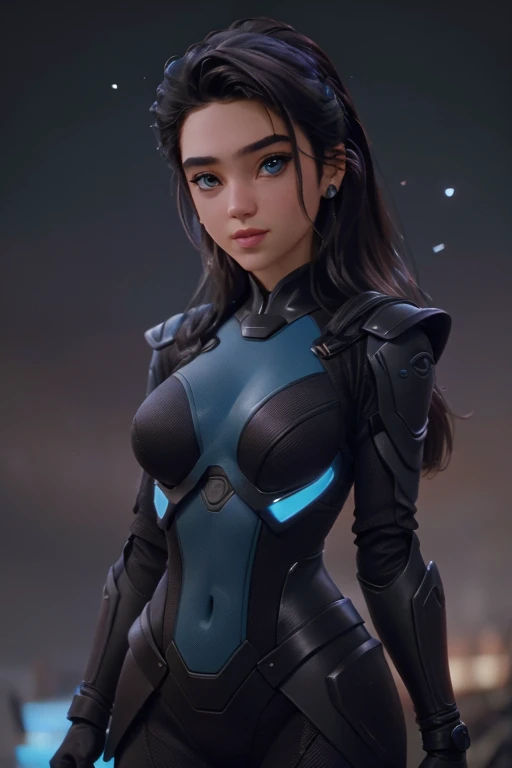 (traje cero:1), (zssamus:1), (mujer:1), ((blue eyes)), (Blue Sci-Fi Suit:1), (Traje azul:1.2), pelo rubio, cola de caballo larga, (tactical suit), (sosteniendo un Science fiction weapon), (Science fiction weapon), rasgos faciales caricaturescos, ojos grandes y redondos, flequillo de pelo, (realista:1.2),  (Obra maestra:1.2), (foto de cuerpo completo:1),(tiro de vaquero:1.2), light particles, Fondo espacial, neon lighting, dark romantic lighting, (Muy detallado:1.2),(cara detallada:1.2), (gradientes), vistoso, ojos detallados, (one person), (paisaje detallado:1.2), (natural lighting:1.2),(antecedentes detallados),paisaje detallado, (dynamic pose:1.2), plano general, solo,