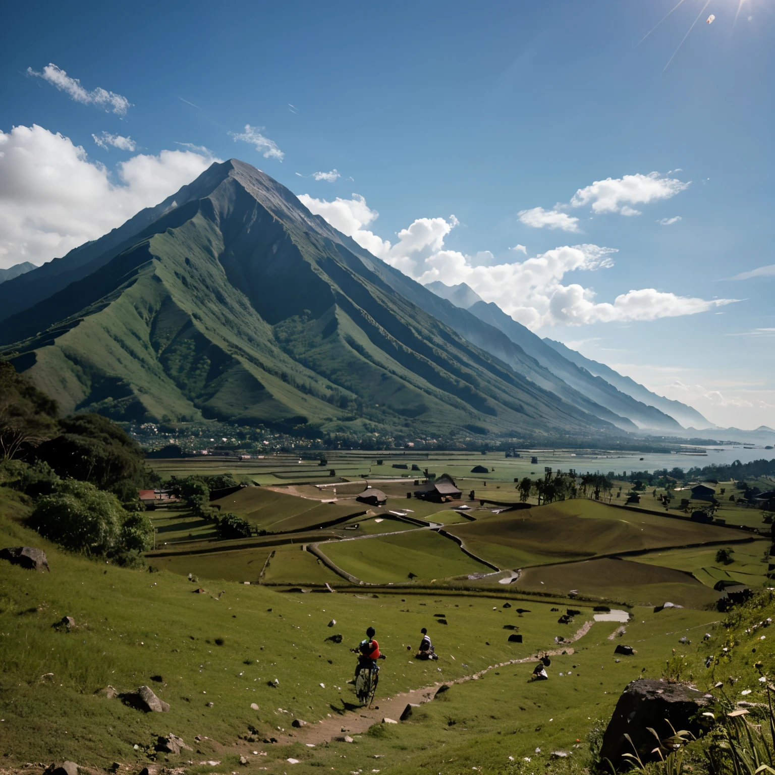 Indonesian mountains