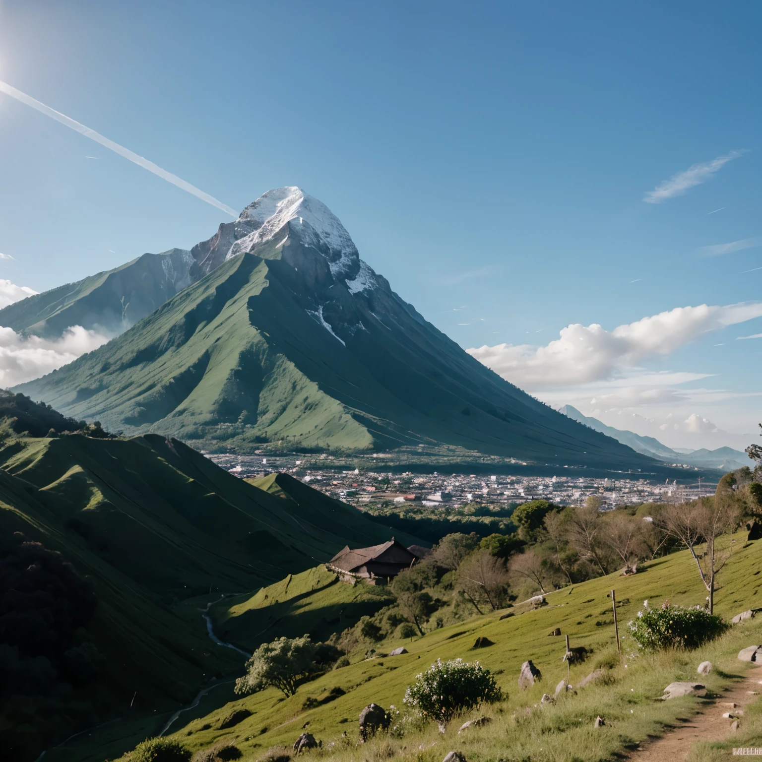 Indonesian mountain
