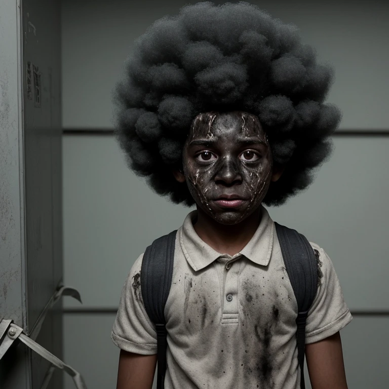 A comedy film about an elementary school boy who ends up covered in soot after an experiment goes wrong at school and explodes, leaving him with an afro.