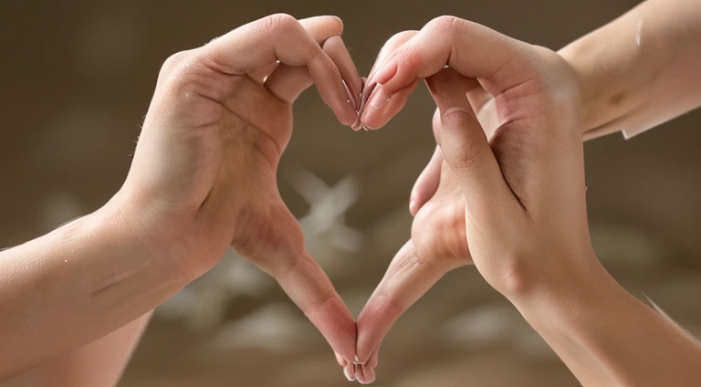 Image: Two hands reaching out to each other, symbolizing love’s tender connection.
Prompt: Zoom in on intertwined hands, emphasizing the intimacy and tenderness of love.