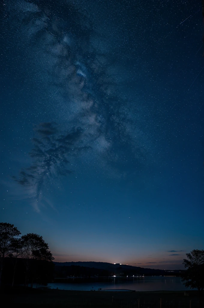 Blue sky like Starry nigtht