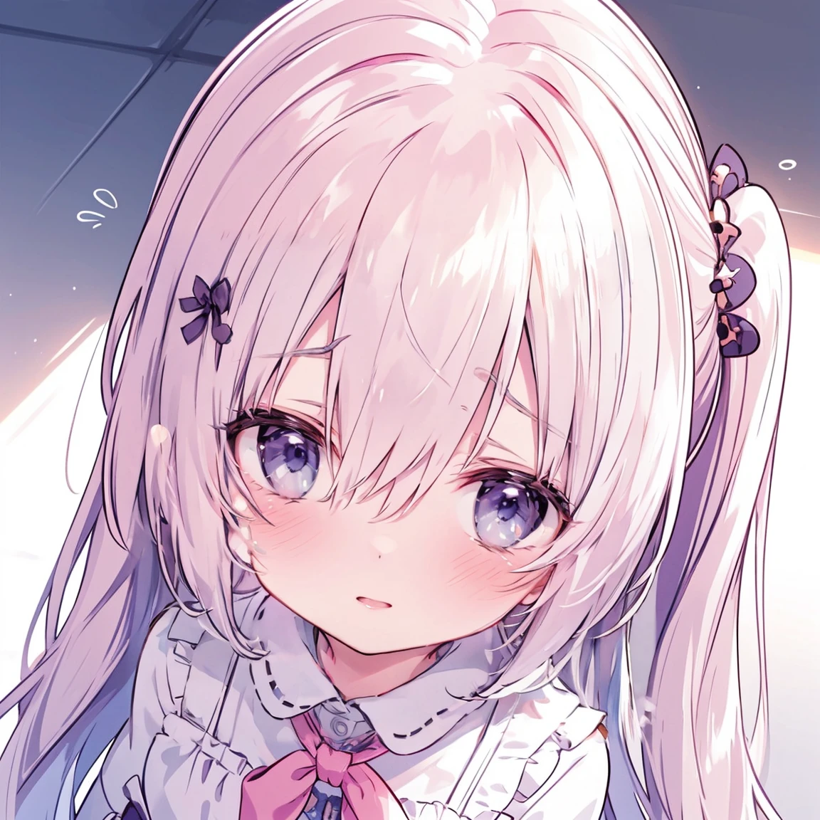 ,Beehive hairstyle,Eye Reflexes,Masterpiece,Highest quality,8k,A world of light,Highly revealing clothing,Feeling embarrassed,とてもFeeling embarrassed,Panty shot,(((blush))),(((Are crying)))(((Cute hairstyle)))(((Looking up)))