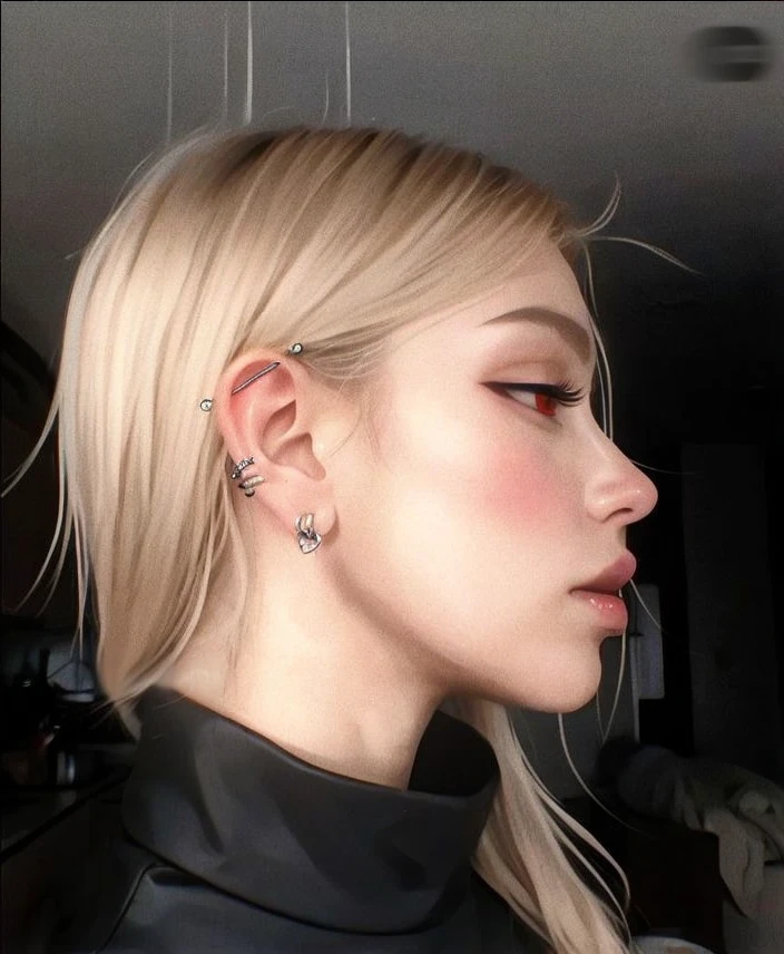 "(best quality, 4k HD with great graphics:1.2), realistic style, blonde hair, pale skin, red eyes"