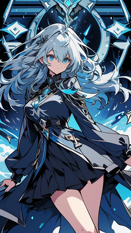 Certainly!
Name: Aurelia Stormcaller
Appearance: genshin impact,Aurelia has long, stormy hair streaked with silver and blue, reminiscent of lightning dancing across the sky. Her piercing azure eyes reflect her adventurous spirit, sparkling with curiosity and determination. Casual dressing.