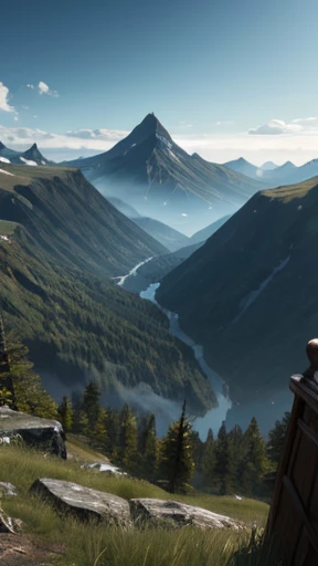landscape、Mont Unreal Engine、Horror