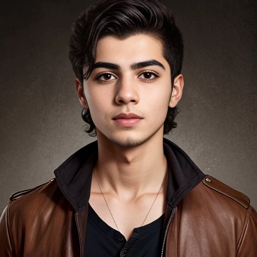 photo of young syrian man focu on characters face