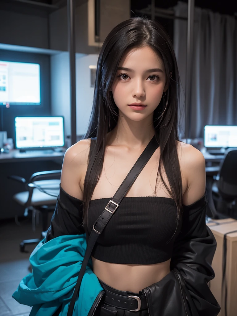 Uma garota de 16 anos, hacker and rebel technology expert who fights against oppressive systems and for freedom of information.
