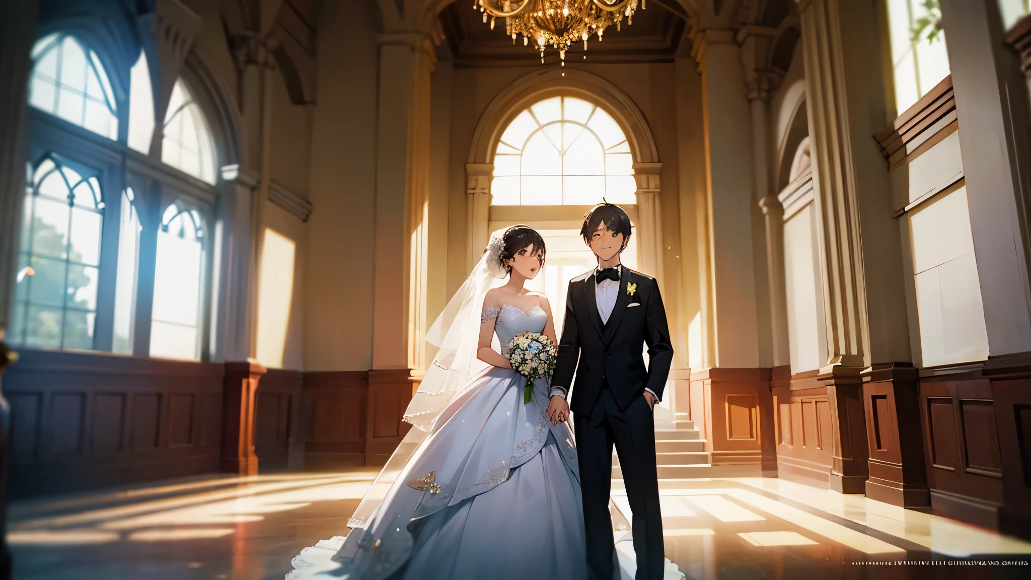 Wedding company lobby