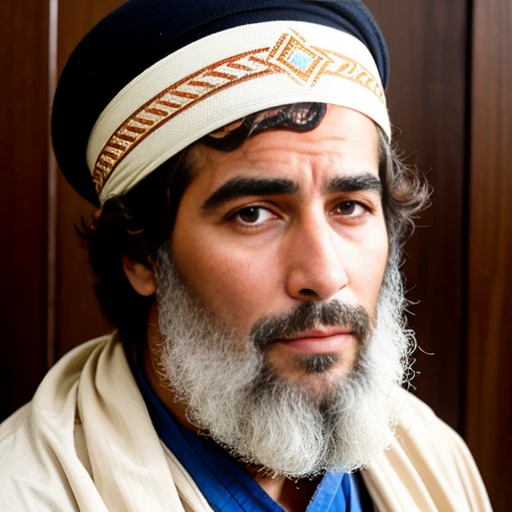 make an Judaean man focusing on the character's face
