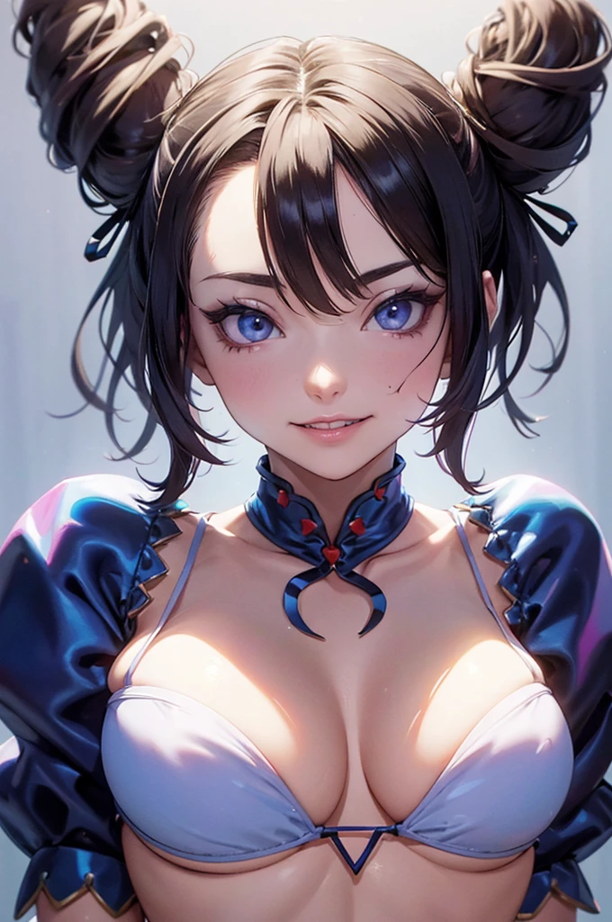 juri han(obra de arte, melhor qualidade),1 garota, adorable, Bonitinho, sorridente, delicado, Detailed expression, dynamic pose!, arte digital detalhada, Neon lighting, Claro-escuro, Horror, Intrinsic Beauty, atraente, No estilo de Rossdraw e Yoshitaka Amano e Ito Junji e Alberto Saveso, animes kawaii, fantasia, 16 mil megapixels, dynamic lighting, Tetradic color, Neon lighting, Claro-escuro, lindo composition, fundo abstrato, dramatic lighting, olhos vermelhos, quieto, calm, brilho, obra de arte, melhor qualidade, 1 garota, (jinxlol:1.2), (ultra photorealista:1.3), (obra de arte:1.4), melhor qualidade, ((realista)), alta qualidade, ultra detalhado, ((imagem real)), ((realista skin)), ((realista face)),(illustration:1.05), (lindo:1.05), (lindo detailed eyes:1.05), (Cinematic Light:1.1), corpo todo, Precise proportions, de 18 anos, corar, clavicle, abdominais, tecido duplo, lindo and delicado face, Pele clara, pele verdadeira, (detalhe do rosto), poros, super high resolution, 8k, Best quality parameters, obra de arte, super high resolution, (Realista 2.0), mais detalhes, pele detalhada, sorriso largo, dente branco, cabelo volumoso, olhos perfeitos e bem desenhados, namorada, lindo, lindo, studio lighting, grande , grande lips, brilhante, hand on chest, apertando seios,evil smile