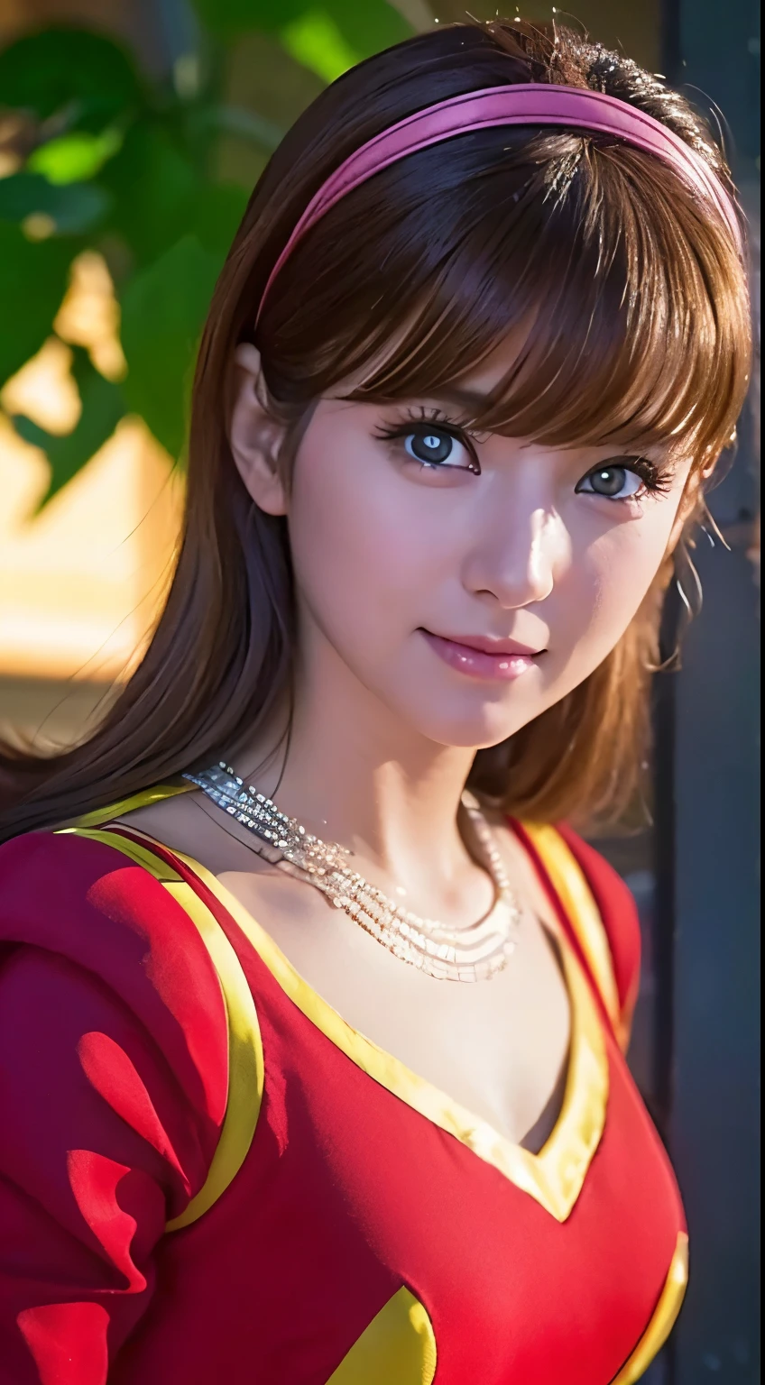 masterpiece、1 beautiful girl、Beautiful Eyes、smile,Puffy eyes、highest quality, 超High resolution, (reality: 1.4), Cinema Lighting、so beautiful、Beautiful Skin、Body facing forward、Upper Body,(超reality的な)、(High resolution)、(8k)、(Very detailed)、(美しくBeautiful Eyes)、(Very detailed)、 (wall-)、Detailed face、Bright lighting、Professional Lighting、Looking at the audience、Look straight ahead、Diagonal bangs、Perfect cosplay,masterpiece, highest quality, Outdoor,1 girl,
 Cyborg 003,