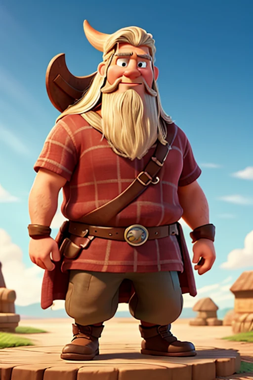 Disney Pixar Cartoon, viking