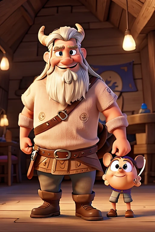 Disney Pixar Cartoon, viking