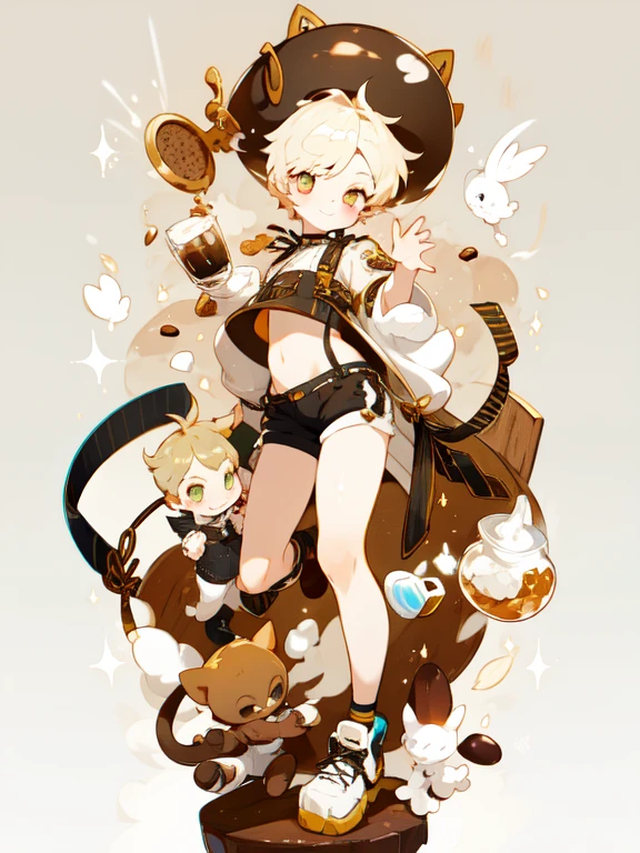 high resolution high resolution thin hair shorts sexy belly cheeky face fearless smile sexy face short hair high resolution high resolution one boy shota coffee milk coffee milk milk shorts coffee beans brown thin hair and eyes cinematic lighting thin belly cafe background ribbon