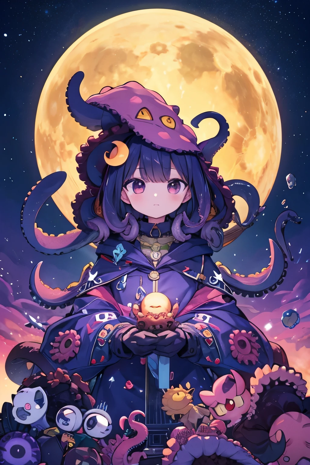 Octopus Space Monster Cthulhu