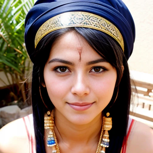 make a  Judaean woman. focus on the character's face