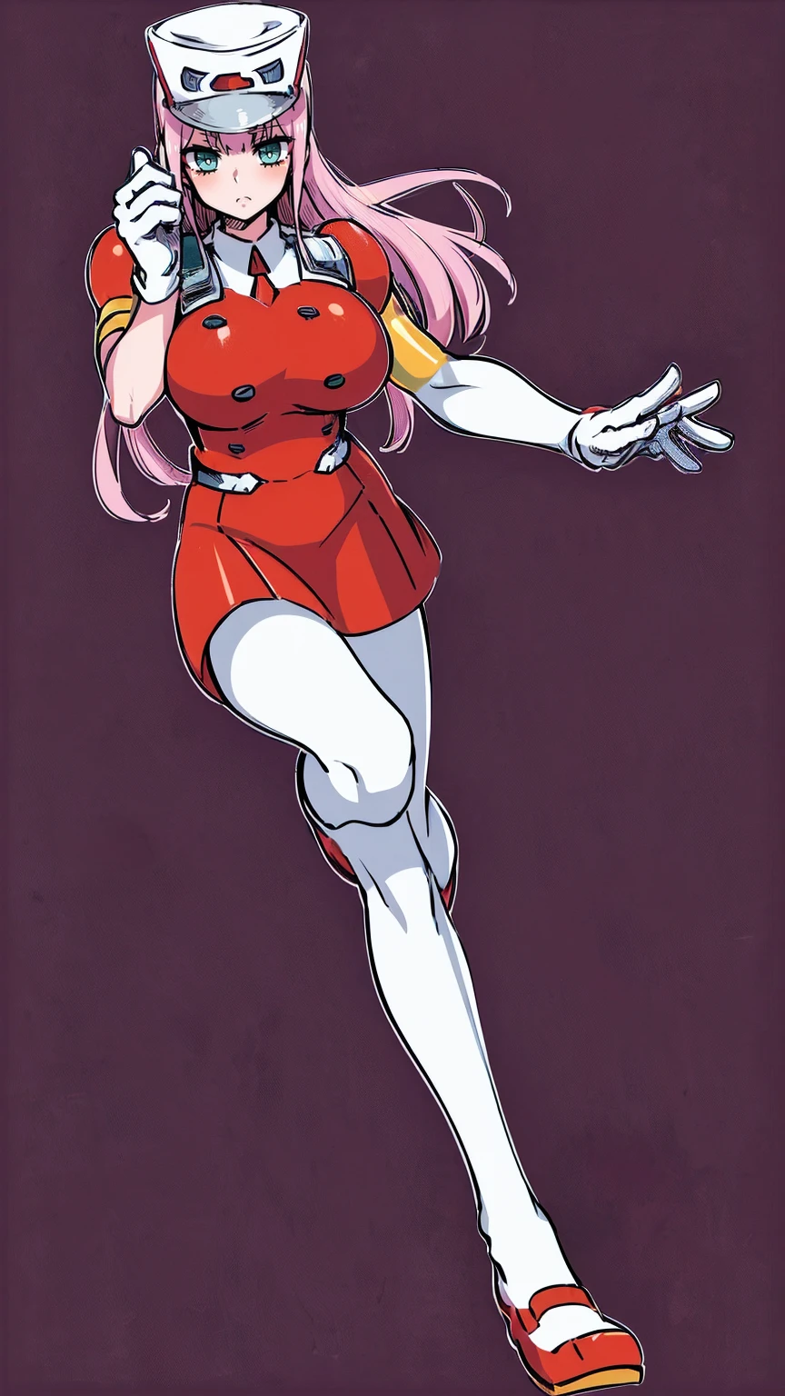 zerotwo
horns, hairband, necktie, red dress, pantyhose
horns, hairband, red bodysuit, armlet, mecha
horns, hairband, white bodysuit, white gloves, mecha
peaked cap, red dress, white gloves, jacket on shoulders, pantyhose, cyber_armor body_suit,huge_breast, tall feemale