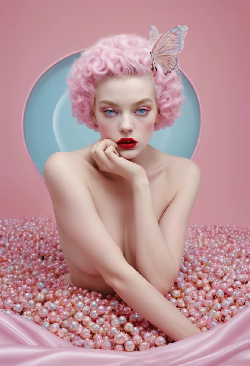 by Bill Durgin and Miles Aldridge, best quality, masterpiece, very aesthetic, perfect composition, intricate details, ultra-detailed