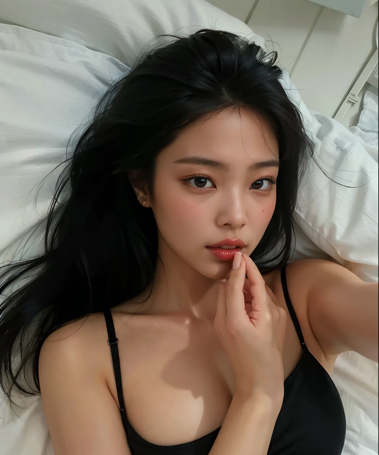 Jenny, 16K, Ethereal beauty, 16K maximum quality, maior qualidade, mais alta qualidade, Qualidade e detalhes mais perfeitos, Rosto perfeito e beleza, fios longos e perfeitos, cabelo perfeito, belos fios, cabelo lindo, extreme perfection, qualidade surreal de perfeita, the highest possible resolution