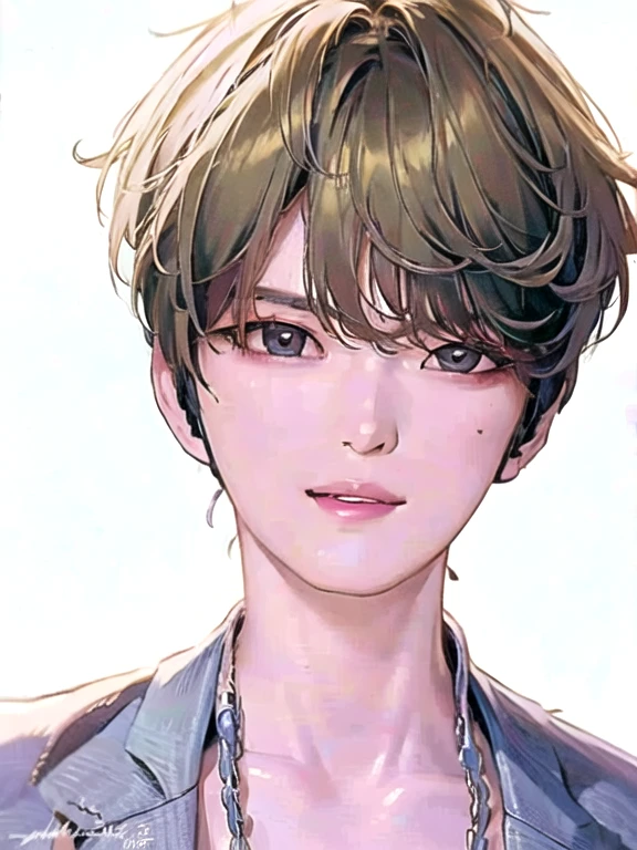 (best quality,4k,8k,highres,masterpiece:1.2) ,((1boy)), black eyes, black hair, white background, looking at viewers,simple background,sexy,nsfw,