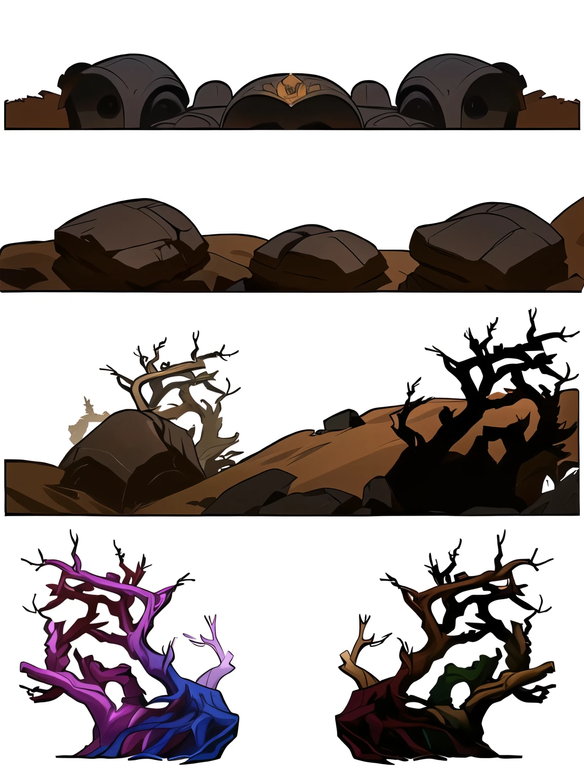 um close de um arco de pedra com uma porta e uma janela, estruturas de tumbas gigantes, arte conceitual, arte conceitual, arte conceitual, arte conceitual, arcos rochosos, 2d arte conceitual, arcos rochosos, ruins, design de ambiente de jogo 2 d, sistema de cavernas, cave scenery, hard edges arte conceitual, environment arte conceitual, game arte conceitual