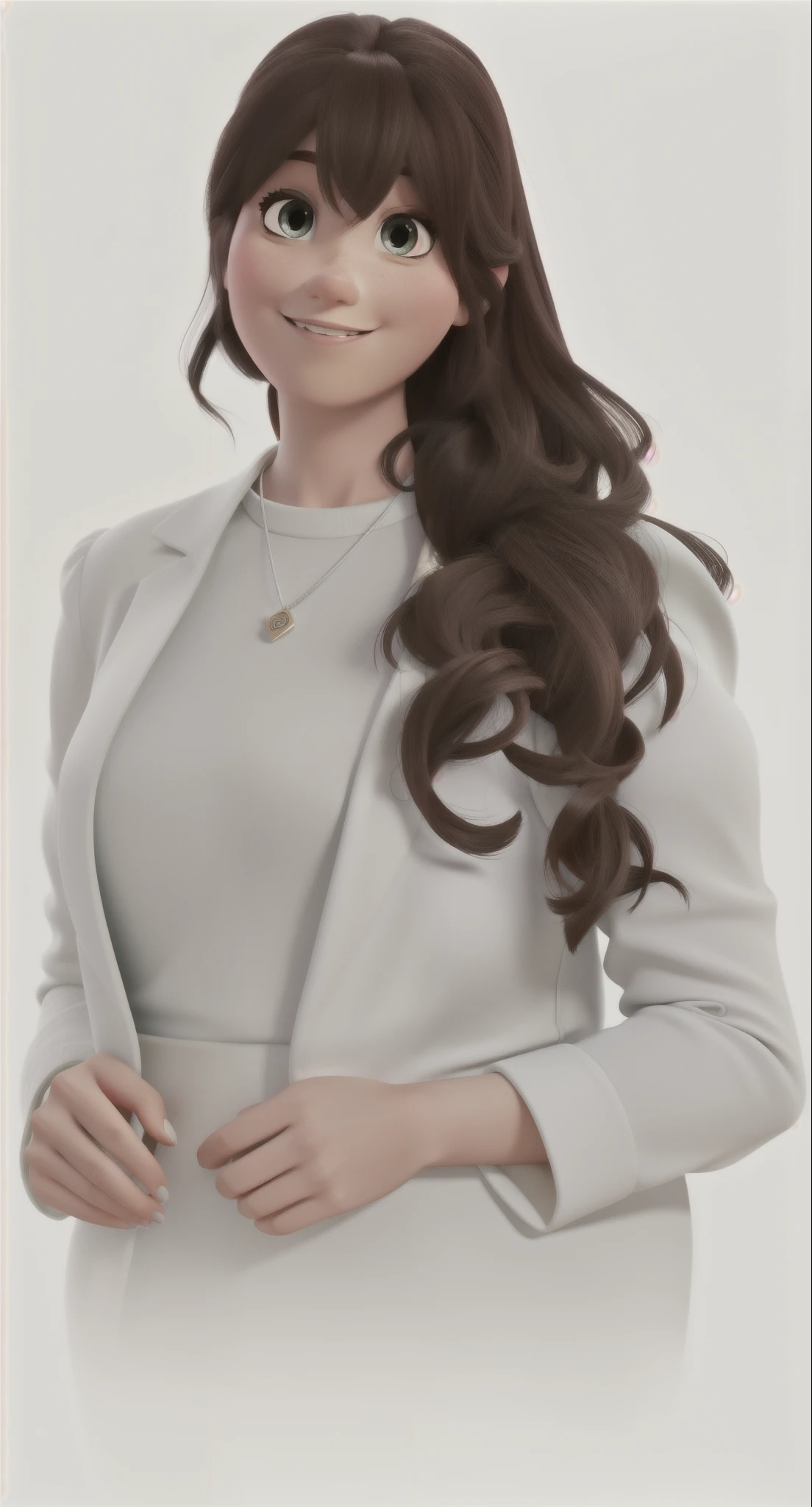 mulher estilo pixar