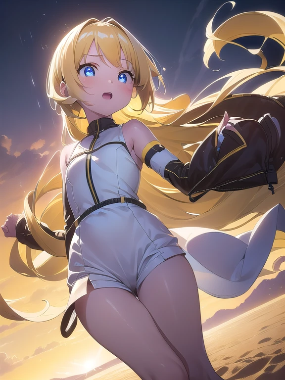 kagaminerina, rin kagamine, cabello corto, blue eyes, pelo rubio,
ROMPER dress, arco, mangas cortas, volantes, mangas separadas, mangas con volantes, mangas negras, adorno para el pelo, cinta, dos colas, hair arco, hair cinta, Pinza para el cabello, flequillo barrido, (fusion suit:1.5),
ROMPER looking at viewer,
ROMPER outdoors,
ROMPER (Obra maestra:1.2), mejor calidad, high resolution, fondo de pantalla de unidad 8k, (illustration:0.8), (hermosos ojos detallados:1.6), cara extremadamente detallada, Perfect lighting, CG extremadamente detallado, (manos perfectas, perfect anatomy),