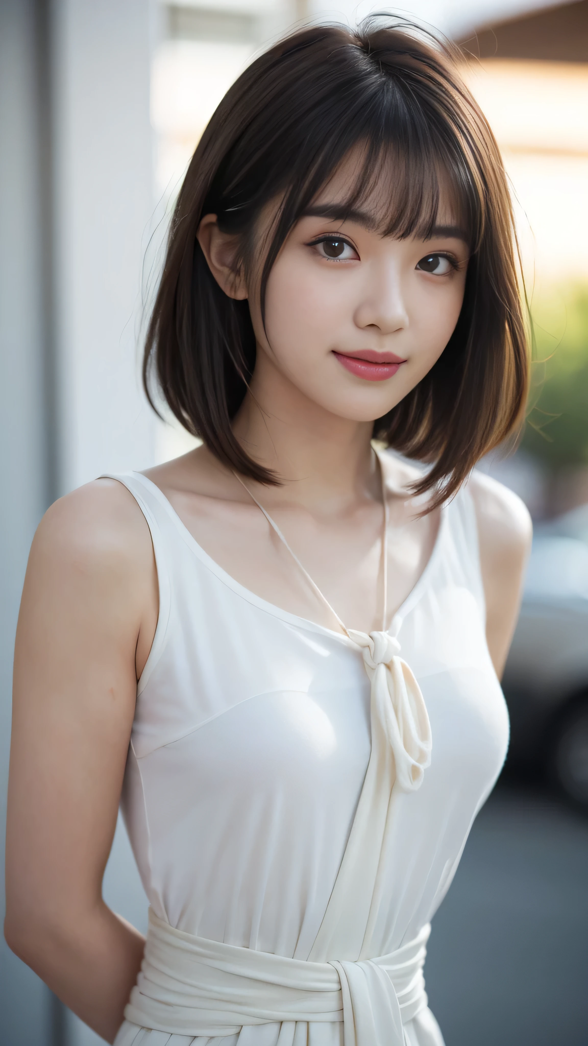 High resolution, Ultra-detailed, Highly detailed CG Unity 8k wallpaper, Realistic, photo-Realistic, RAW Photos, Beautifully detailed face, White skin, Realistic skin, Fine cloth texture, Detailed hair texture, Perfect proportions, Beautiful Face, Accurate, Anatomically correct, Highly detailed face and skin texture, Natural neck length, (Beautiful hands and airy skin:1.2), Thin legs, Thin legs, Fine grain, Symmetrical eyes, Light brown eyes, double eyelid, Thin eyebrows, (Glossy lips:1.4), (Smile of the Goddess:1.2),
break,
(Elegant and cute girl:1.3),
(It's so big、Shapely breasts:1.4), (Slender figure:1.2), (She is wearing only a see-through cloth exposed to her bare skin.:1.3),(Her breasts are almost completely exposed:1.5)
(Hair color is random, Hair length is random, Hairstyle is random), (( Asymmetrical bangs:1.2)), (Upper Body Shot:1.2),
,Bus Guide、night、Cold winter season、The location is a random nice place、outside、The presence or absence of a hat is random.、Male, (The arms are tied behind the body at waist height.:1.5),