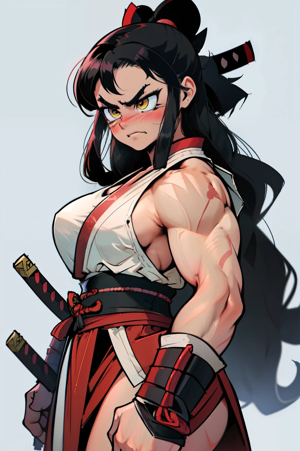 ((girl muscular thick)) pale skin black hair ultra detailed eyes huge large breasts toned body embarrassed blush very long hair yellow eyes samurai samurai samurai samurai samurai samurai samurai samurai samurai samurai samurai samurai samurai samurai samurai samurai samurai samurai samurai samurai samurai samurai samurai samurai girl samurai girl samurai girl