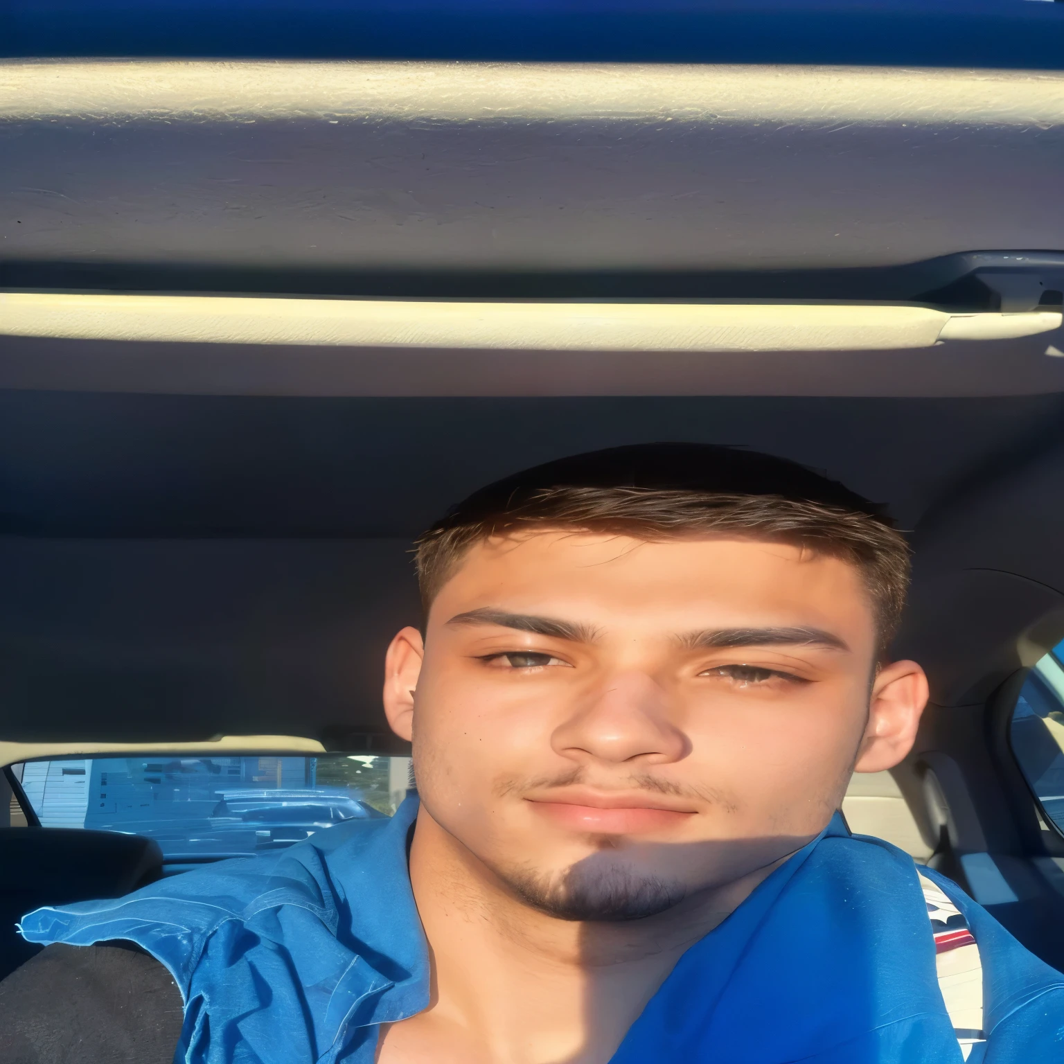there is a man sitting in the back seat of a car, 23 anos, 27 anos de idade, 28 anos de idade, 22 anos de idade, 24 anos de idade, 29 anos, foto frontal, 21 anos de idade, taken at the beginning of 2020, cerca de 19 anos, 25 anos de idade