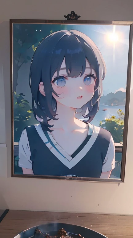 (obra de arte:1.2, Maximum quality), (realista, photorealista:1.4), beautiful illustration, (natural side lighting, film lighting), NSFW, 
olhando para o espectador, foco facial, tronco, 1 garota, Japanese, high school girl, rosto perfeito, beautiful and symmetrical face, pele brilhante, 
(Cabelo longo:1.5, cabelo liso:1.4, roxo escuro hair), cabelo sobre um olho, roxo escuro, chicote de olhos longo, (seios grandes, coxas sedutoras, bunda grande), Endurecimento do mamilo, delgado, 
Cabelo bonito, rosto bonito, lindos olhos detalhados, beautiful collarbone, Corpo bonito, lindo peito, linda coxa, lindas pernas, lindos dedos, 
((Textura detalhada de tecido, camisas de gola branca de manga curta, mini saia plissada azul marinho), gravata vermelha escura), 
(beautiful scenery), noite, (sala de aula da escola), Carteira escolar, cadeira escolar, janela, cortinas, quadro-negro, standing, (chateado),