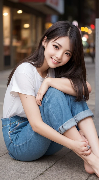 (RAW Photos:1.2)、Highest quality、white, Beautiful detailed girl、Tight Water Suit、Latex Sweatsuit, Laughter、Highly detailed eyes and face、Beautiful and detailed、Large file size、High resolution、High resolution、More about 8k wallpaper、Highly detailed Ticker uniform 8K wallpaper、Light on the face、Cinema Lighting、18-year-old girl、Sexy pose、(Photorealism:1.4)、Consciousness upward、Surrealism、 From below、Super Detail、masterpiece