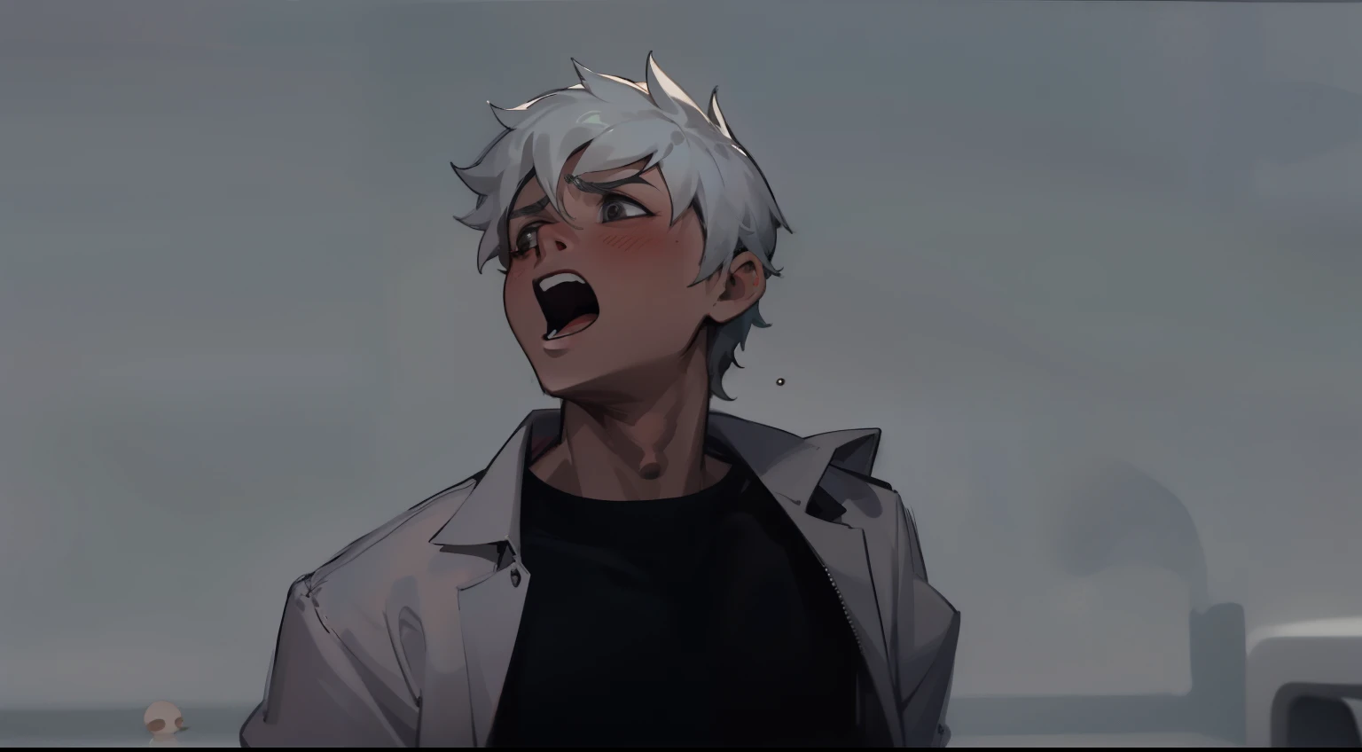 cute 16 year old man screams