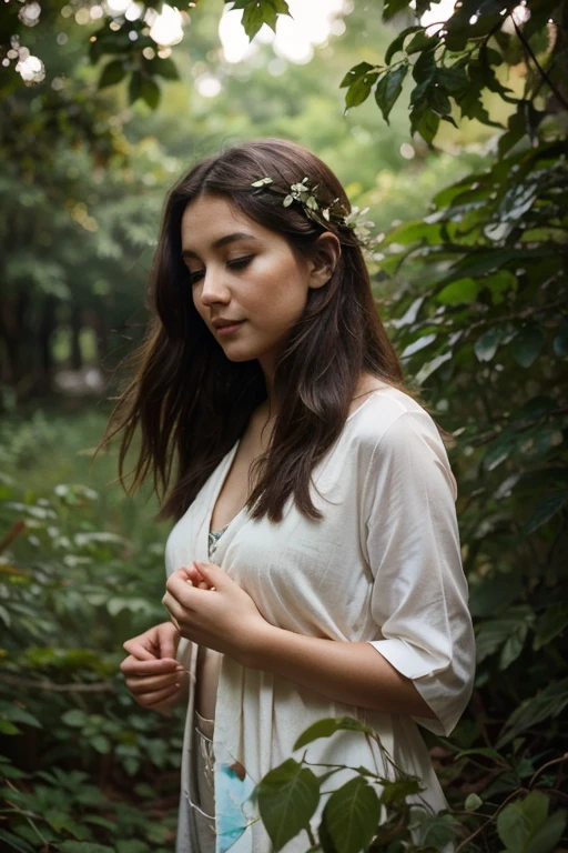 "In the heart of nature's embrace, there exists a world where every breeze carries whispers of ancient stories, and every leaf holds secrets of its own.