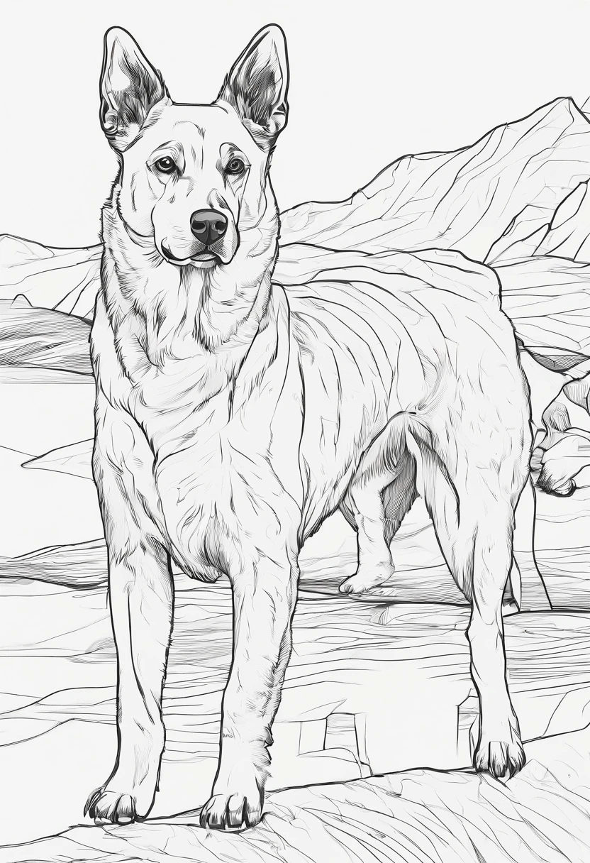 un chien