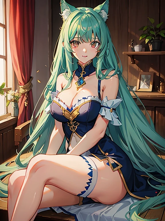 Garota lobo de anime isekai
