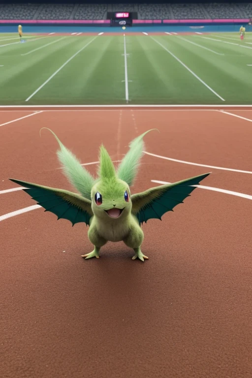 pista de corrida,ao ar livre,raod,Stadium,(profundidade de campo:0.65),obra de arte,melhor_qualidade,foco feminino,jogo freak,Pokémon \(criatura\),Pokémon\jogo\,multipele colorida,cabelo curto,gardevoir,peito achatado,1 garota,Sozinho,(cabelo rosa),nintendo,Pokémon,franja,pele colorida,gen 3 pokemon,cabelo sobre um olho,pele em dois tons,Pele branca,(gardevoir vestindo um traje de corrida preto e rosa:1.2),