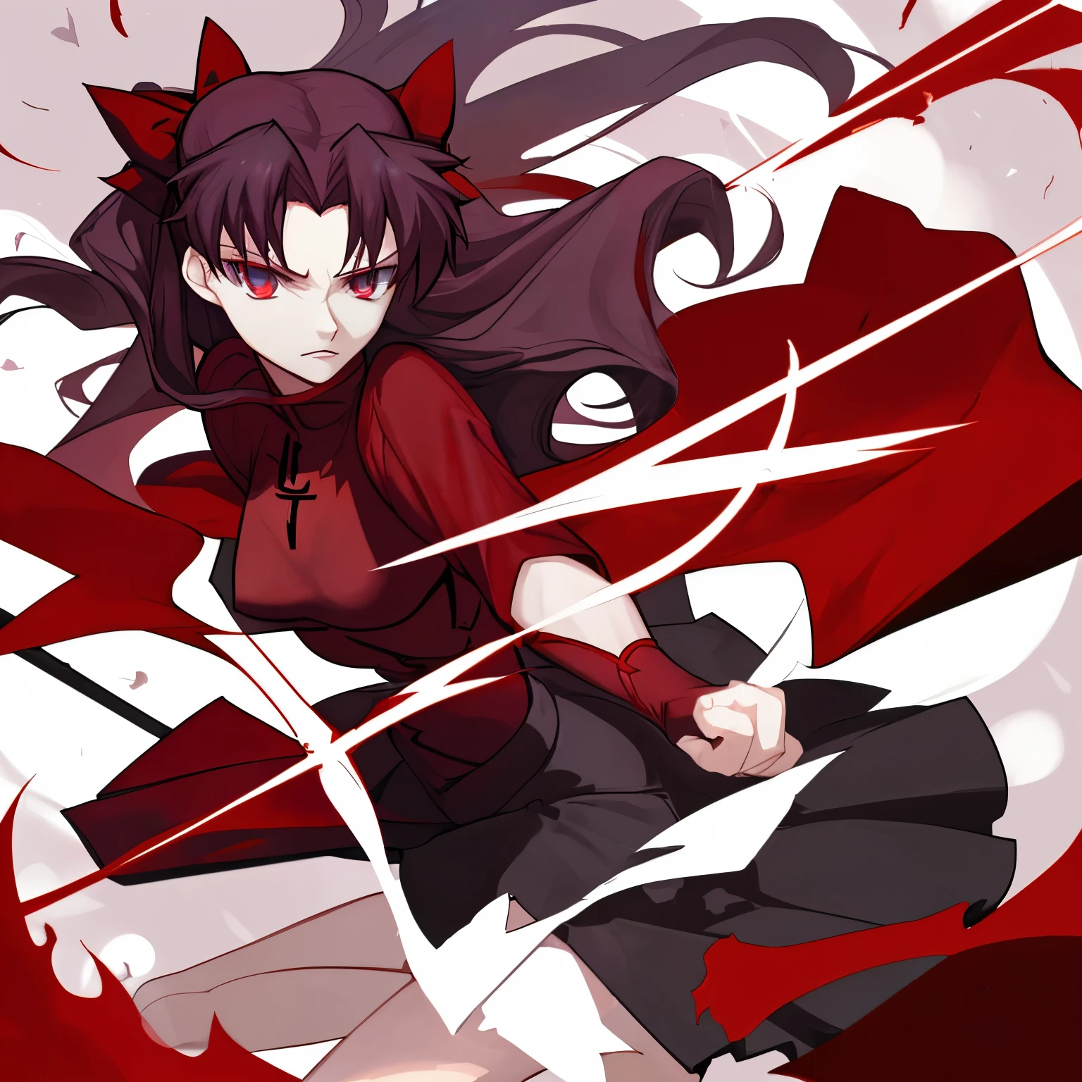 Rin Tohsaka de fate stay night