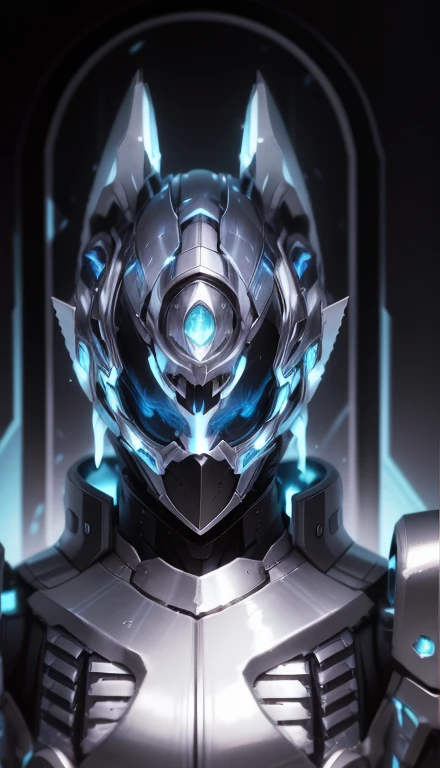 Change color to platinum,Some platinum,Ensure its layering and armor texture,Platinum as main color,Change the middle to a mirror image)