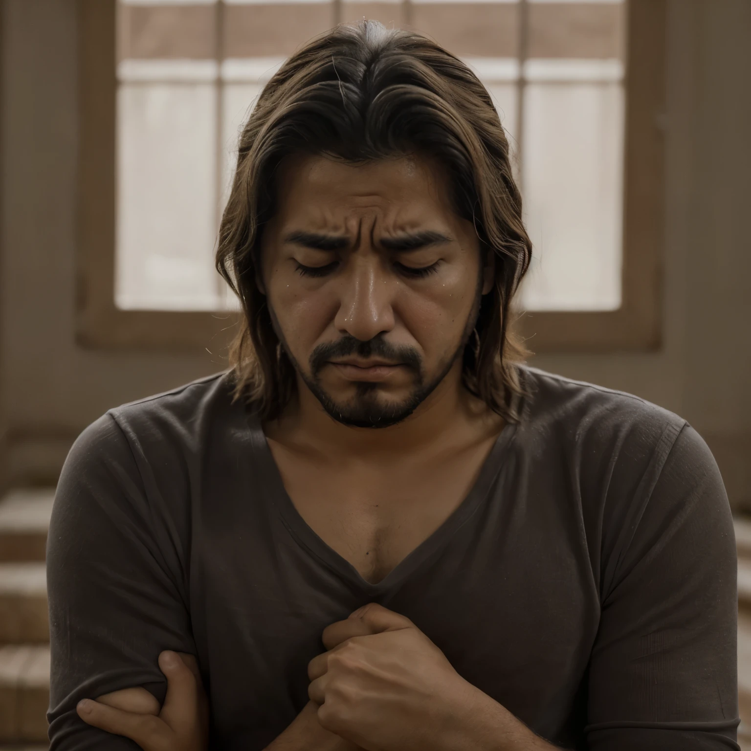 Hombres tristes por amor
