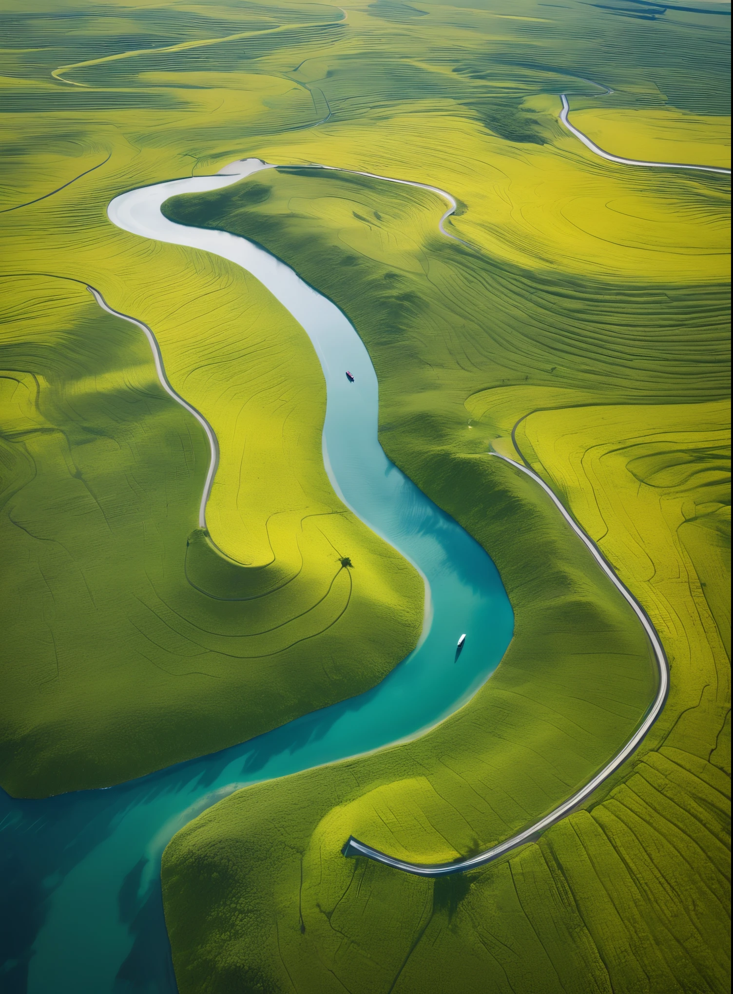 a Minimalist journey,blingbling,Aerial View